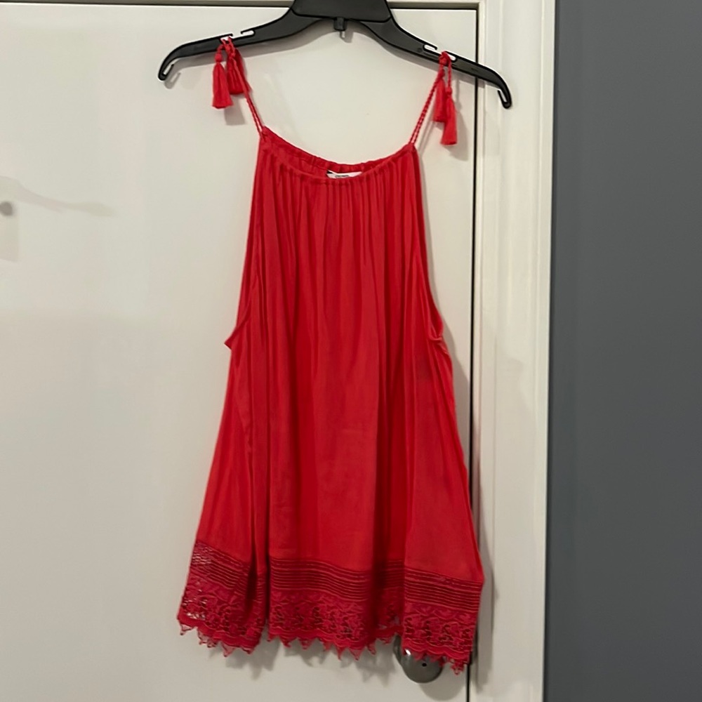 Crown and ivy, XL,  Dark coral